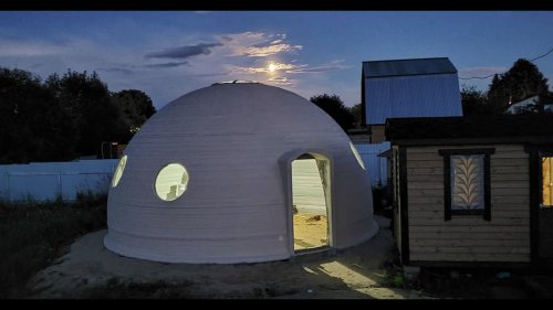 3D Printed Domes for Shelter in Russia [Printed Dome]