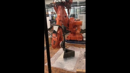 3D Printing trial with Portland Cement Concrete using an ABB Robot (Part 2)